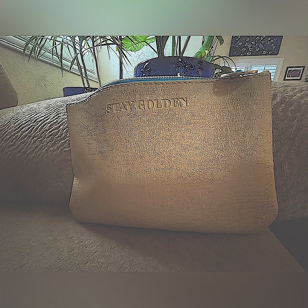 Makeup Bag 𝅺Gold Shimmery — IPSY - Picture 6 of 6